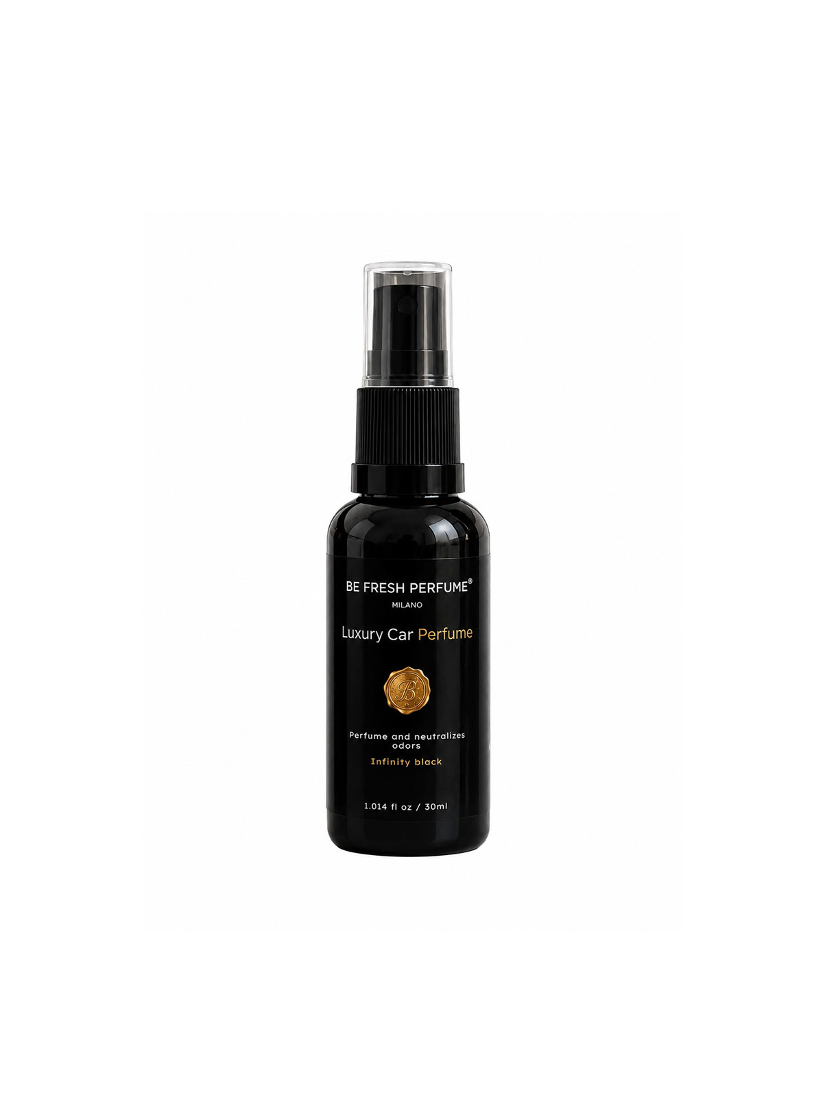 מבשם ומנטרל ריחות לרכב 30 מ״ל - Black Infinity